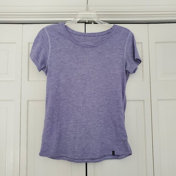 Duckworth Women's Vapor Merino Wool Blend Tee Lilac Small - Picture 1 of 10